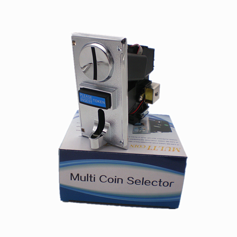 Alloy/plastic Plate Multi Coin Selector For 6 Different Values Coin Mech